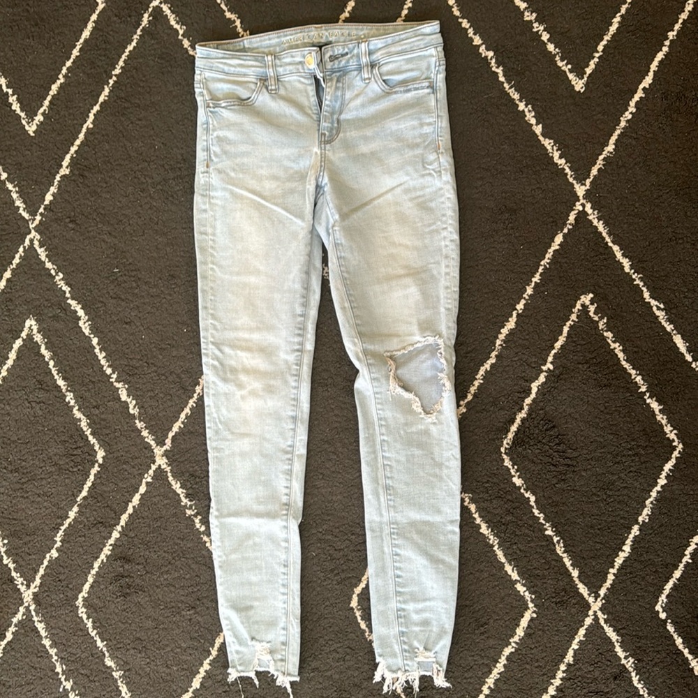 American Eagle super stretch jeans